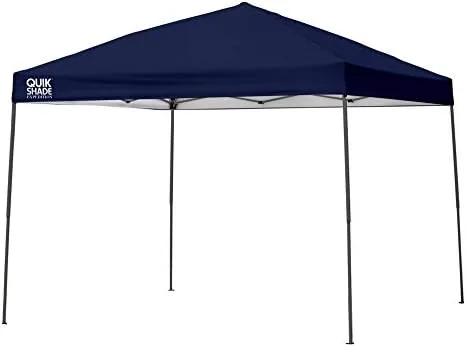 quik shade expedition 100 team colors 10x10 instant canopy twilight blue 163450